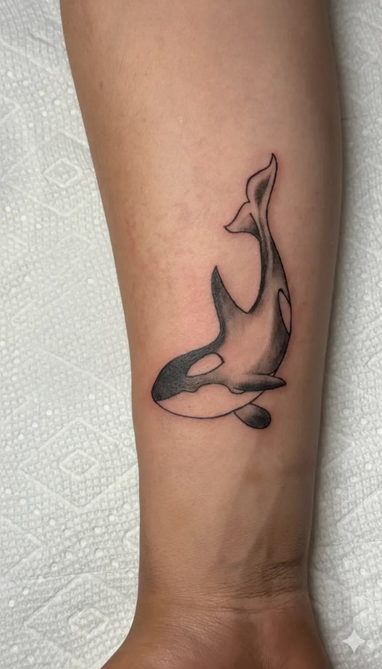 Monochrome Floral Wrap